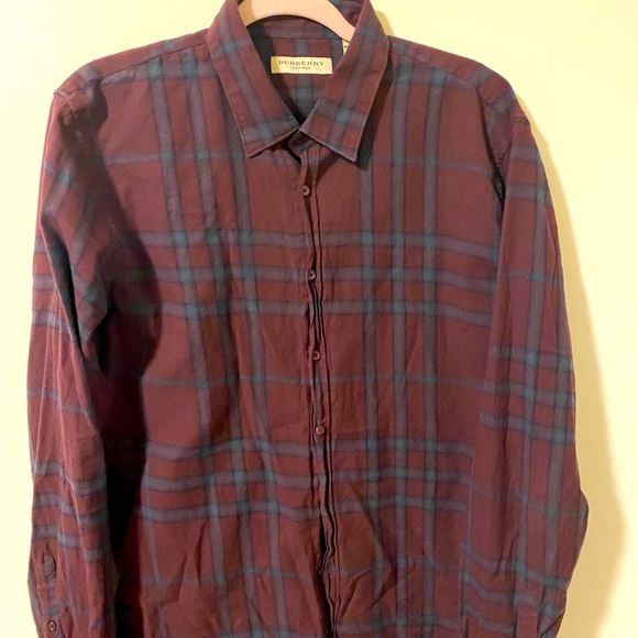 Burberry Other - Men’s Burberry plaid button shirt